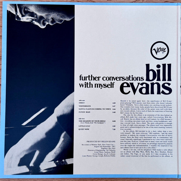 Bill Evans - Further Conversations With Myself - 2024