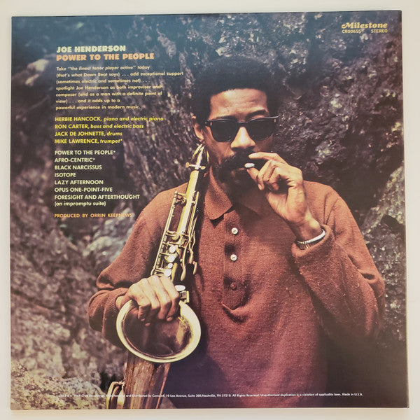 Joe Henderson - Power To The People Vinyl Record