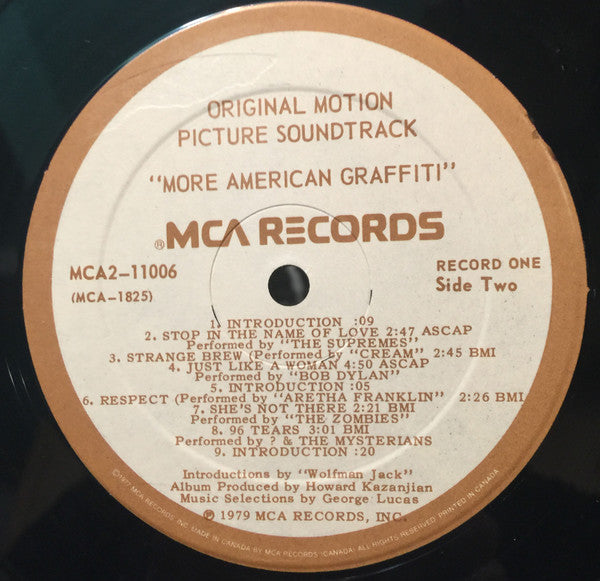 Various - Original Motion Picture Soundtrack "More American Graffiti"