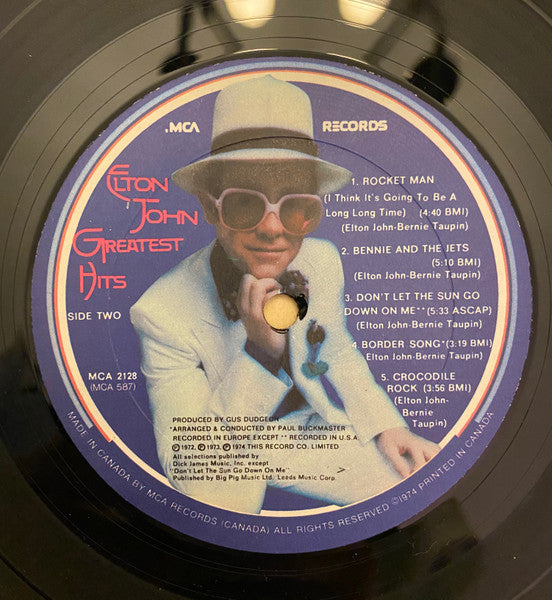 Elton John - Greatest Hits - 1974
