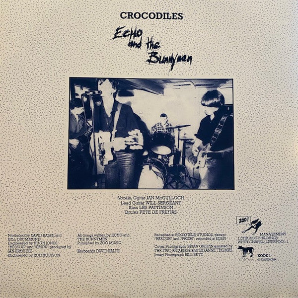 Echo & The Bunnymen - Crocodiles - 2021