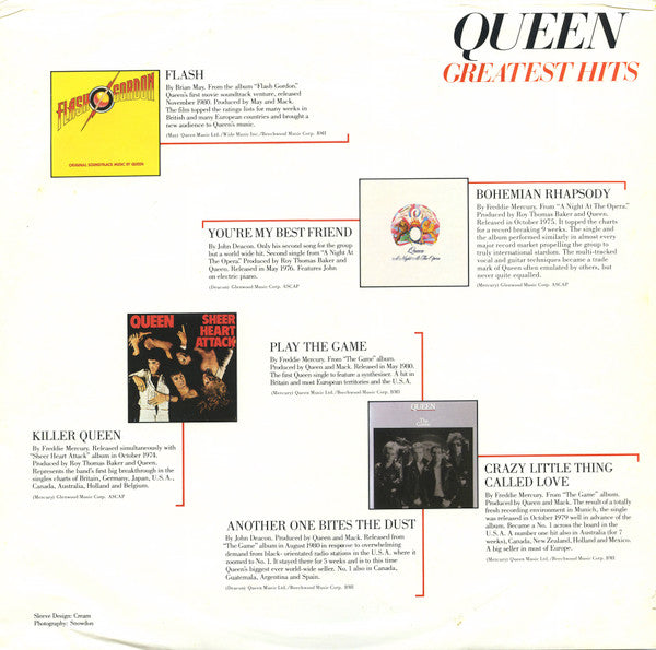 Queen - Greatest Hits Vinyl Record