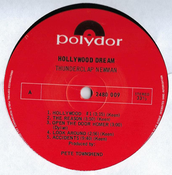 Thunderclap Newman - Hollywood Dream - 1970