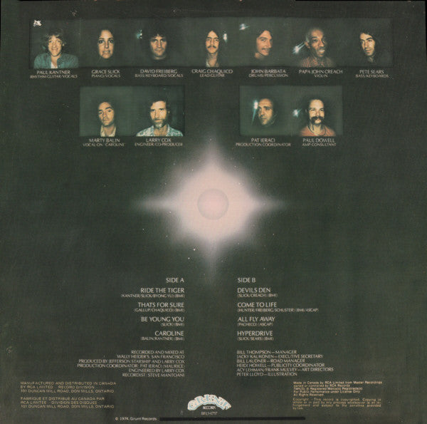 Jefferson Starship - Dragon Fly - 1974