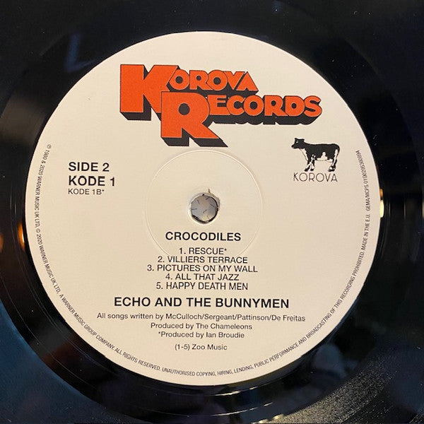 Echo & The Bunnymen - Crocodiles - 2021