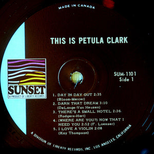 Petula Clark - This Is Petula Clark ! Vinyl Record