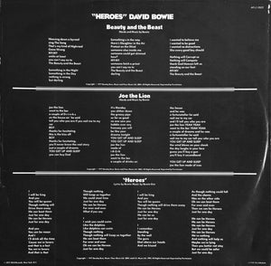 David Bowie - "Heroes" - 1977
