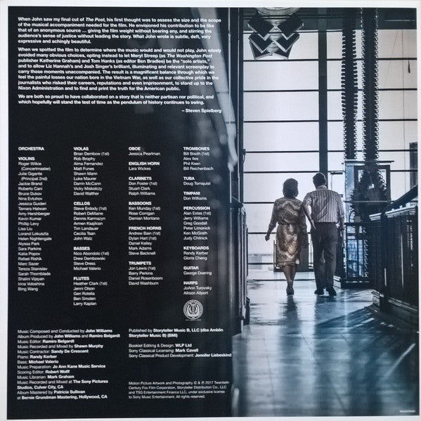 John Williams (4) - The Post (Original Motion Picture Soundtrack)