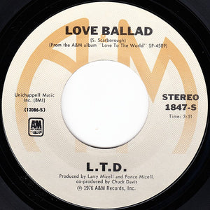L.T.D. - Love Ballad - 1976