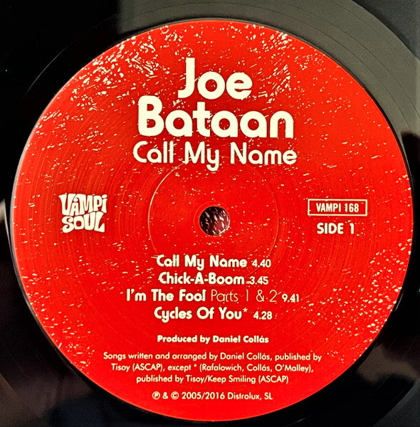 Joe Bataan - Call My Name