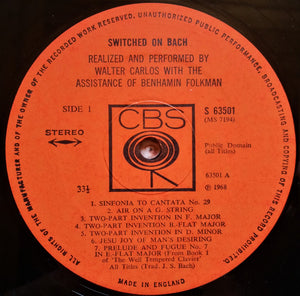 Walter Carlos - Switched-On Bach - 1968