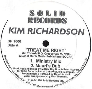 Kim Richardson - Treat Me Right