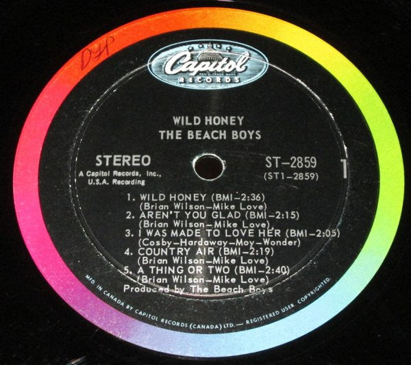Beach Boys, The - Wild Honey - 1967