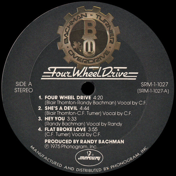 Bachman-Turner Overdrive - Four Wheel Drive - 1975
