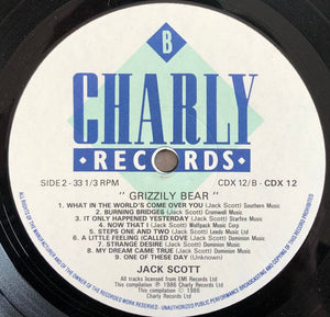 Jack Scott - Grizzily Bear - 1986