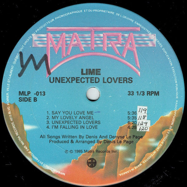 Lime (2) - Unexpected Lovers