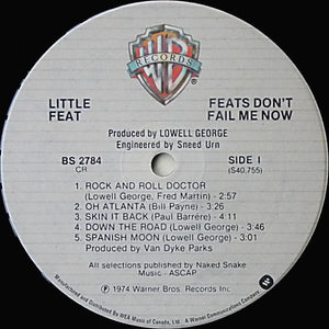 Little Feat - Feats Don't Fail Me Now - 1979