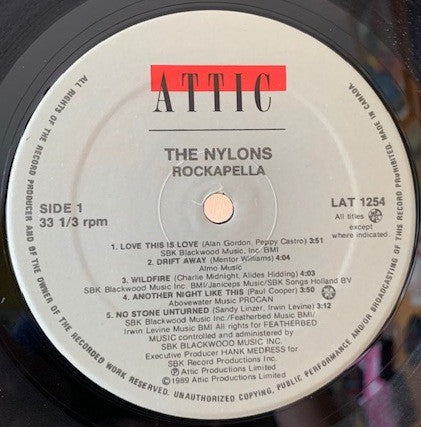 Nylons, The - Rockapella - 1989