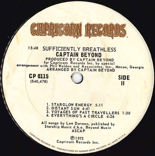 Captain Beyond - Sufficiently Breathless - 1973