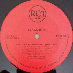 Black Box - Ride On Time (Remix) Vinyl Record