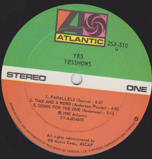 Yes - Yesshows - 1980