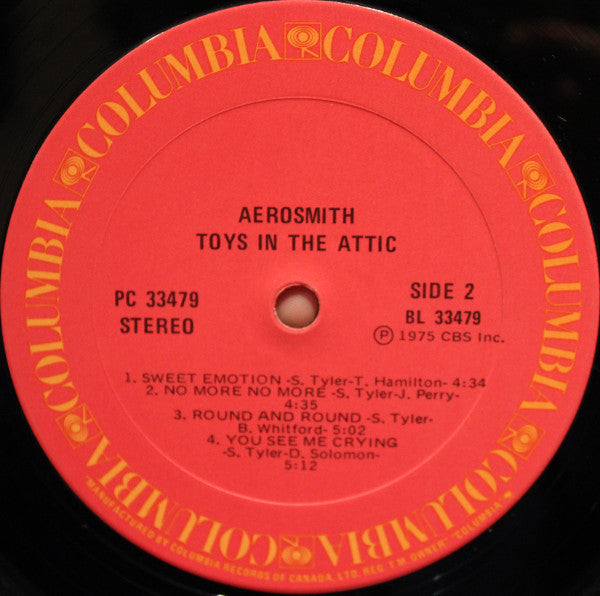 Aerosmith - Toys In The Attic Vinyl Record