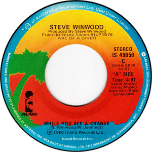Steve Winwood - While You See A Chance