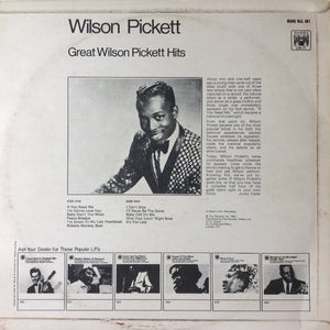 Wilson Pickett - Great Wilson Pickett Hits Vinyl Record