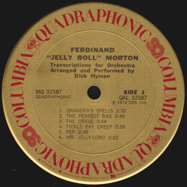 Jelly Roll Morton - Transcriptions For Orchestra
