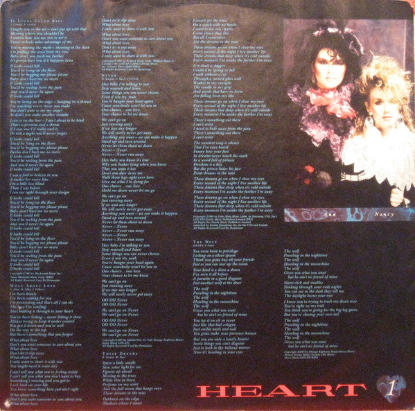 Heart - Heart Vinyl Record