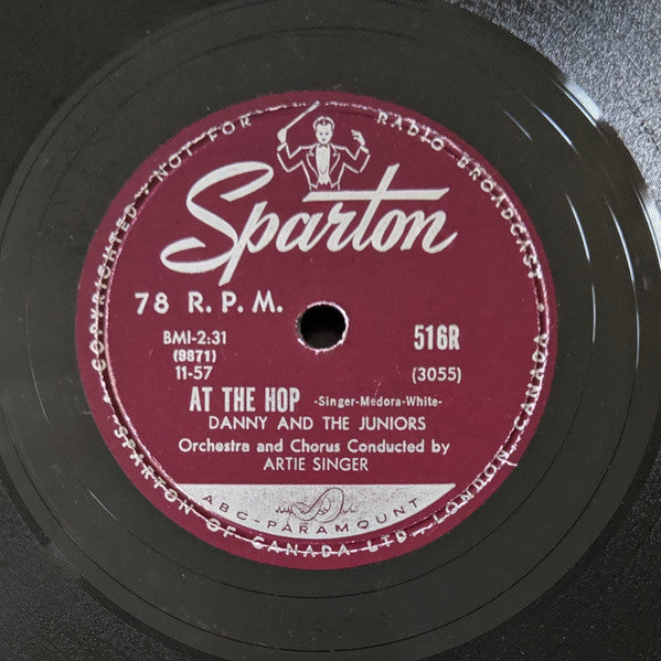 Danny & The Juniors - At The Hop / Sometimes (When I'm All Alone) - 1957