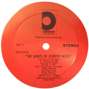 Various - The Giants Of Country Music