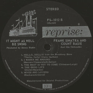 Frank Sinatra • Count Basie Orchestra - It Might As Well Be Swing - 1964
