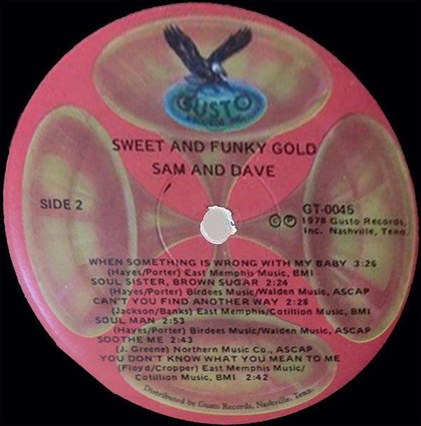 Sam & Dave - Sweet & Funky Gold - 1978