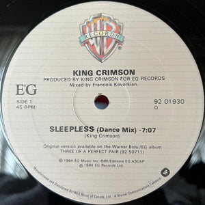 King Crimson - Sleepless 1984 - Quarantunes