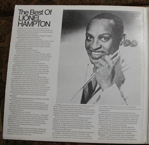 Lionel Hampton - The Best Of Lionel Hampton - 1975