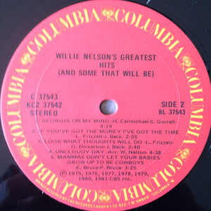 Willie Nelson - Greatest Hits (& Some That Will Be) - 1981