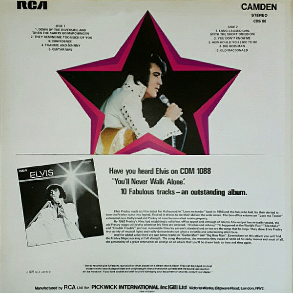 Elvis Presley - Elvis Sings Hits From His Movies