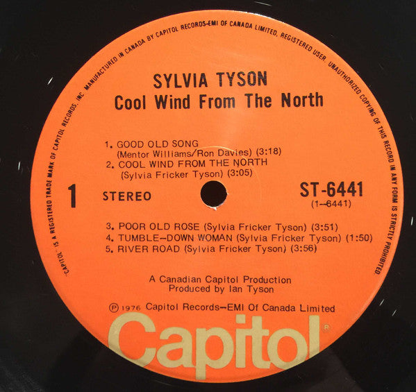 Sylvia Tyson - Cool Wind From The North - 1976