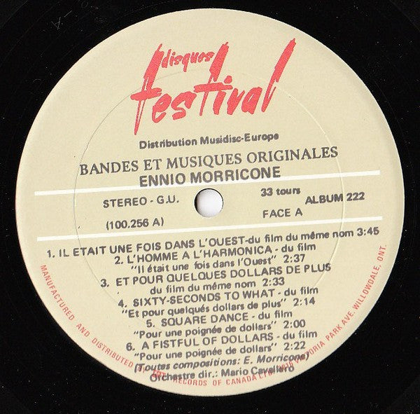 Ennio Morricone - Bandes Et Musiques Originales -