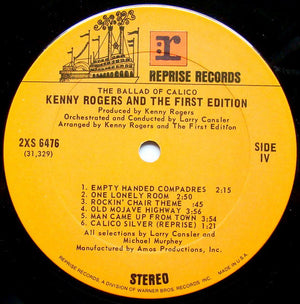 Kenny Rogers & The First Edition - The Ballad Of Calico - 1972