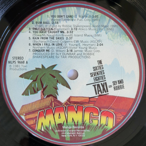 Sly & Robbie - The Sixties, Seventies + Eighties = Taxi - 1981