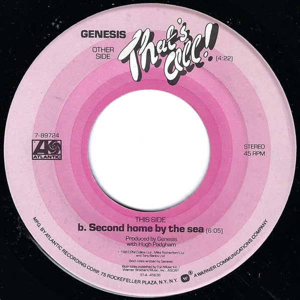Genesis - That's All