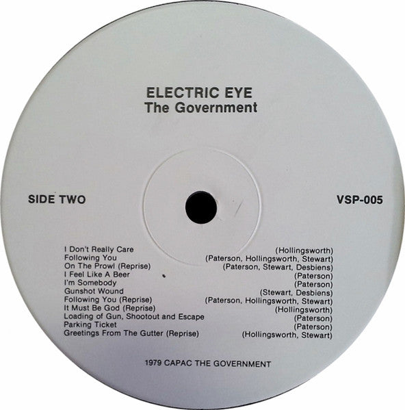 Government, The - Electric Eye - 1979