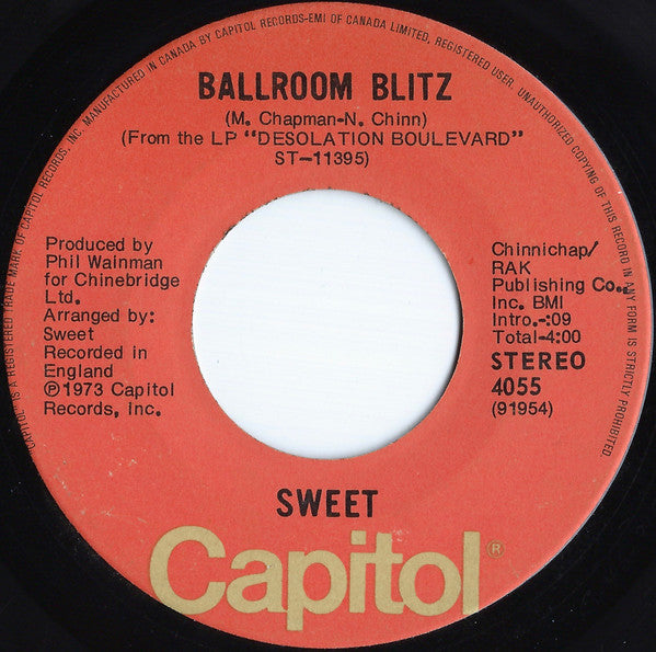 The Sweet - Ballroom Blitz