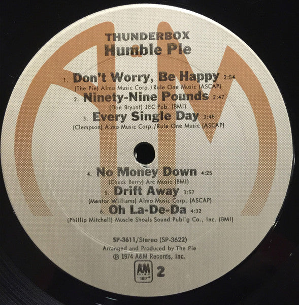 Humble Pie - Thunderbox - 1974
