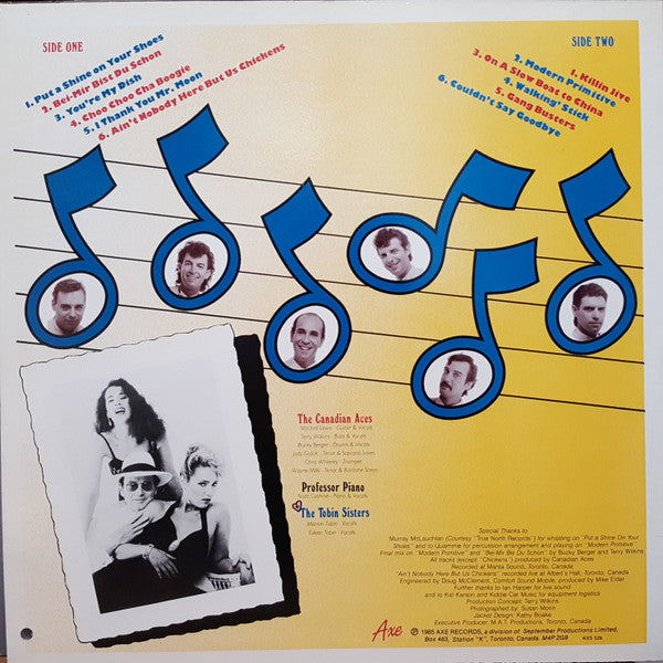 Professor Piano With Canadian Aces, The Featuring Tobin Sisters, The - Modern Primitive - 1985