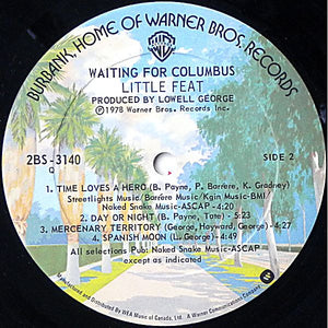Little Feat - Waiting For Columbus  - 1978
