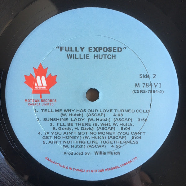 Willie Hutch - Fully Exposed -