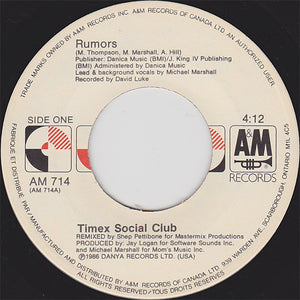 Timex Social Club - Rumors Vinyl Record